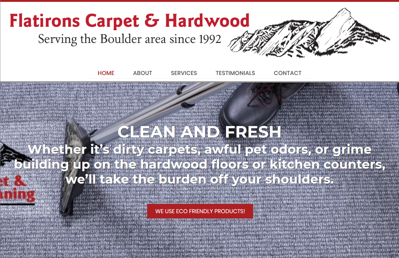 Flatirons Carpet and Hardwood Cleaning 